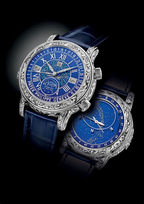 patek philippe sky moon tourbillon dual face watch|Patek Philippe tourbillon moonphase.